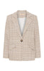 Marta Du Chateau Blazer - 5402 - Beige Lurex
