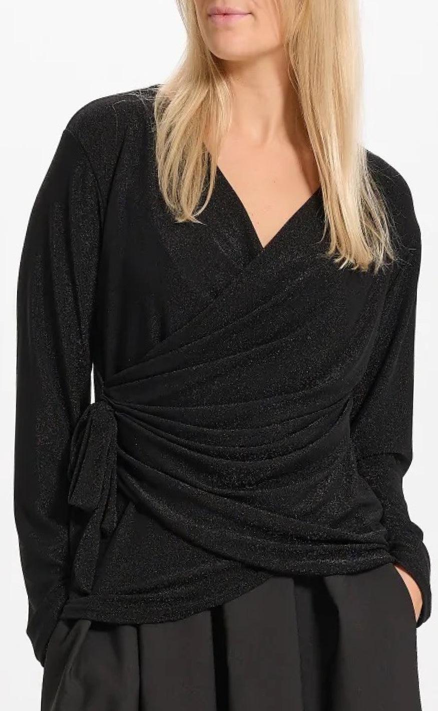 Marta Du Chateau Bluse - 1612 - Black