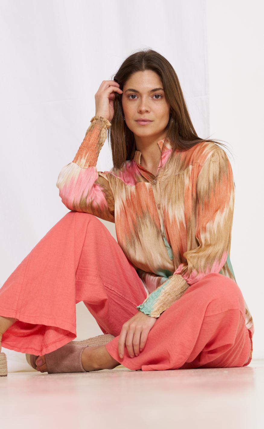 Marta Du Chateau Bluse - 5409 - Satin