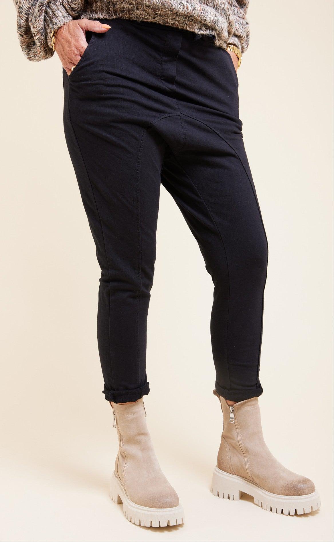 Marta Du Chateau Bukser - 20947 - Solid Black