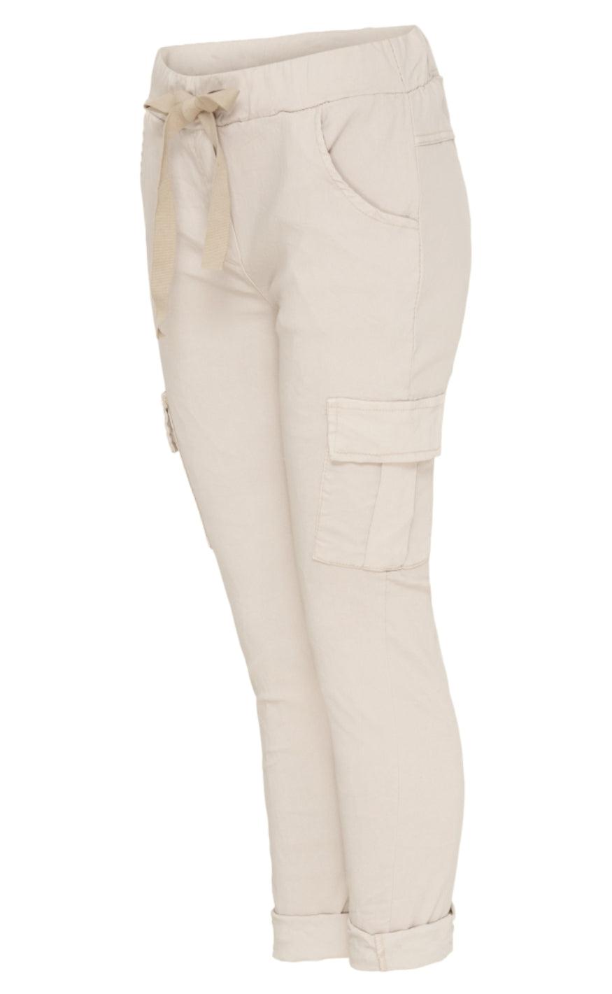 Marta Du Chateau Bukser - 21096 - Beige