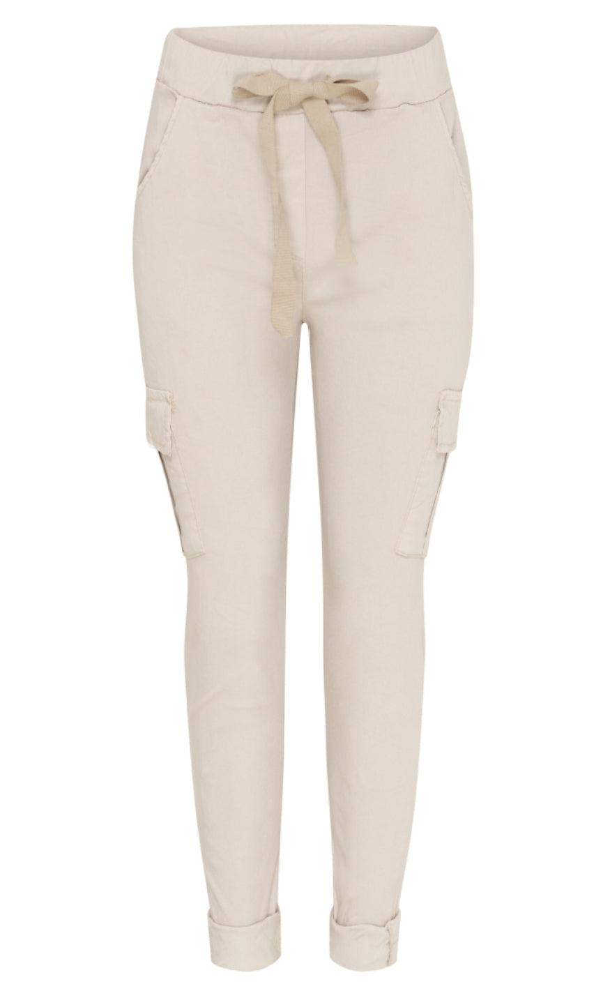 Marta Du Chateau Bukser - 21096 - Beige