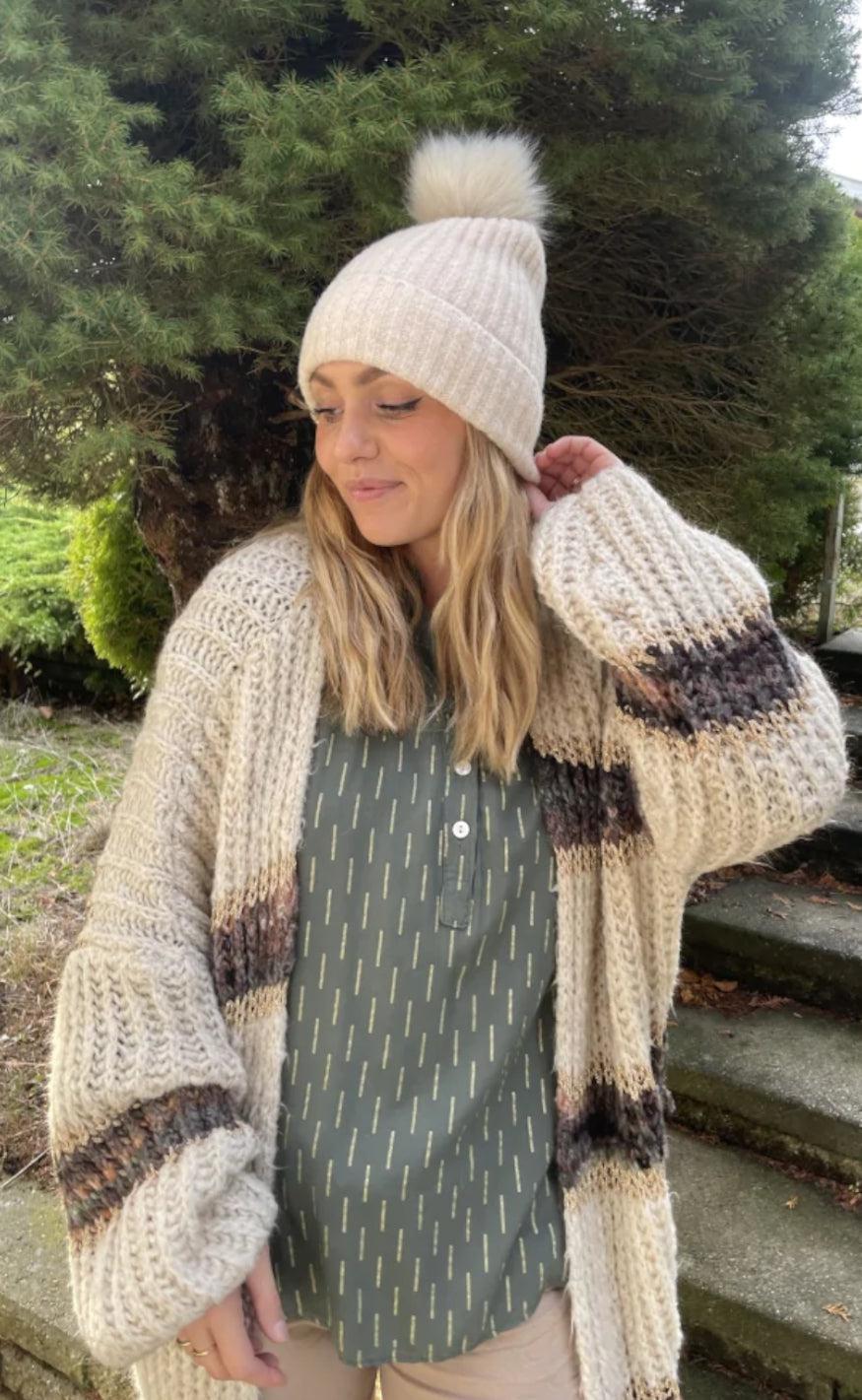Marta Du Chateau Cardigan - 312 - Beige