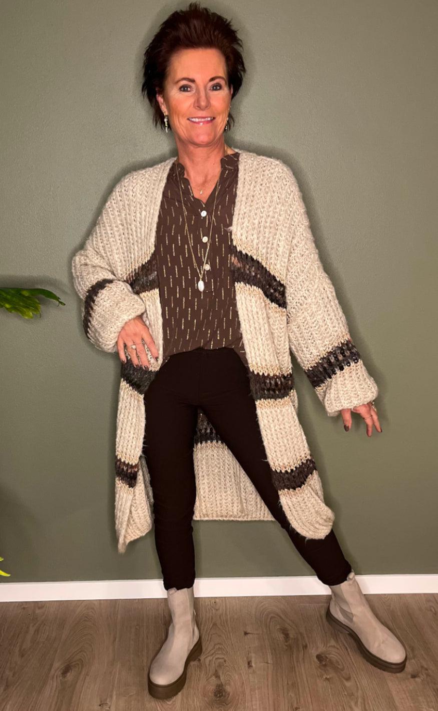 Marta Du Chateau Cardigan - 312 - Beige