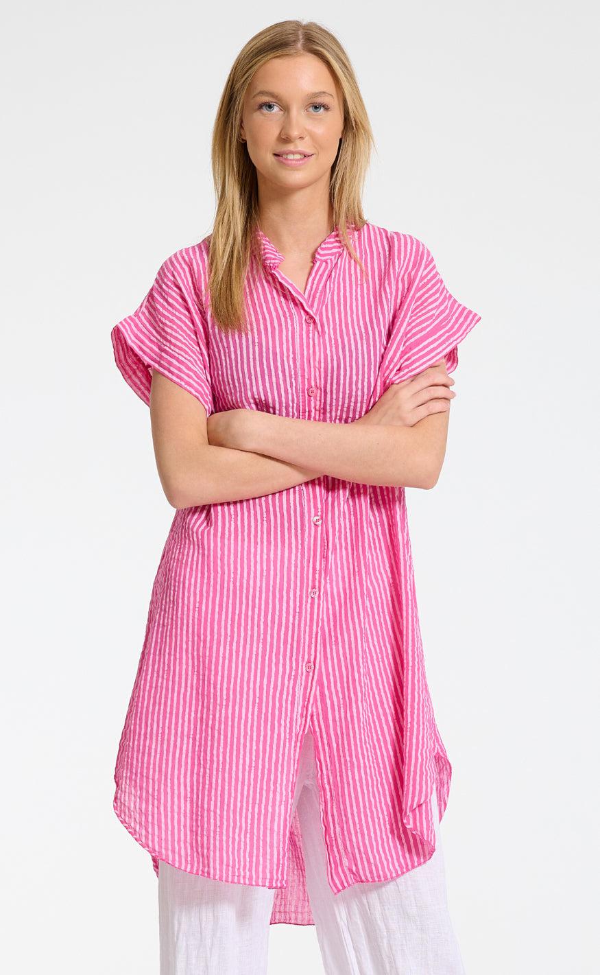 Marta Du Chateau Kjole - 2082 - Fuxia