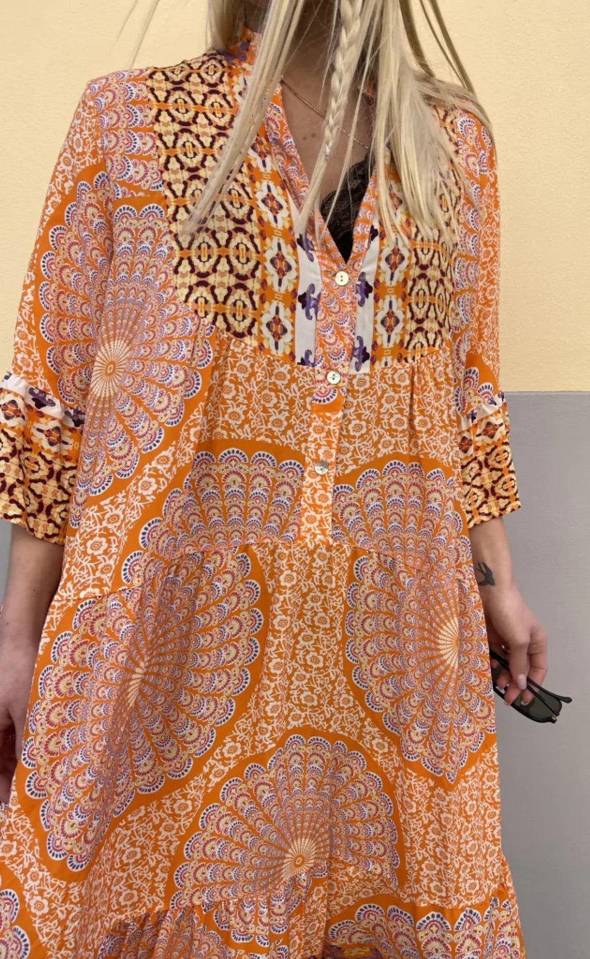 Marta Du Chateau Kjole - 2270 - Orange