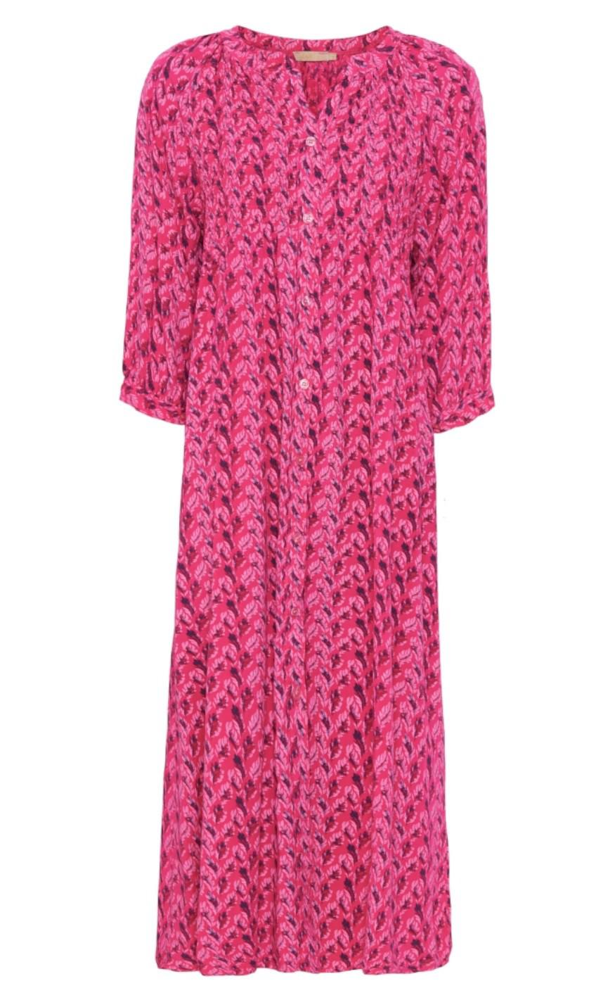 Marta Du Chateau Kjole - 5006 - Fuxia Print