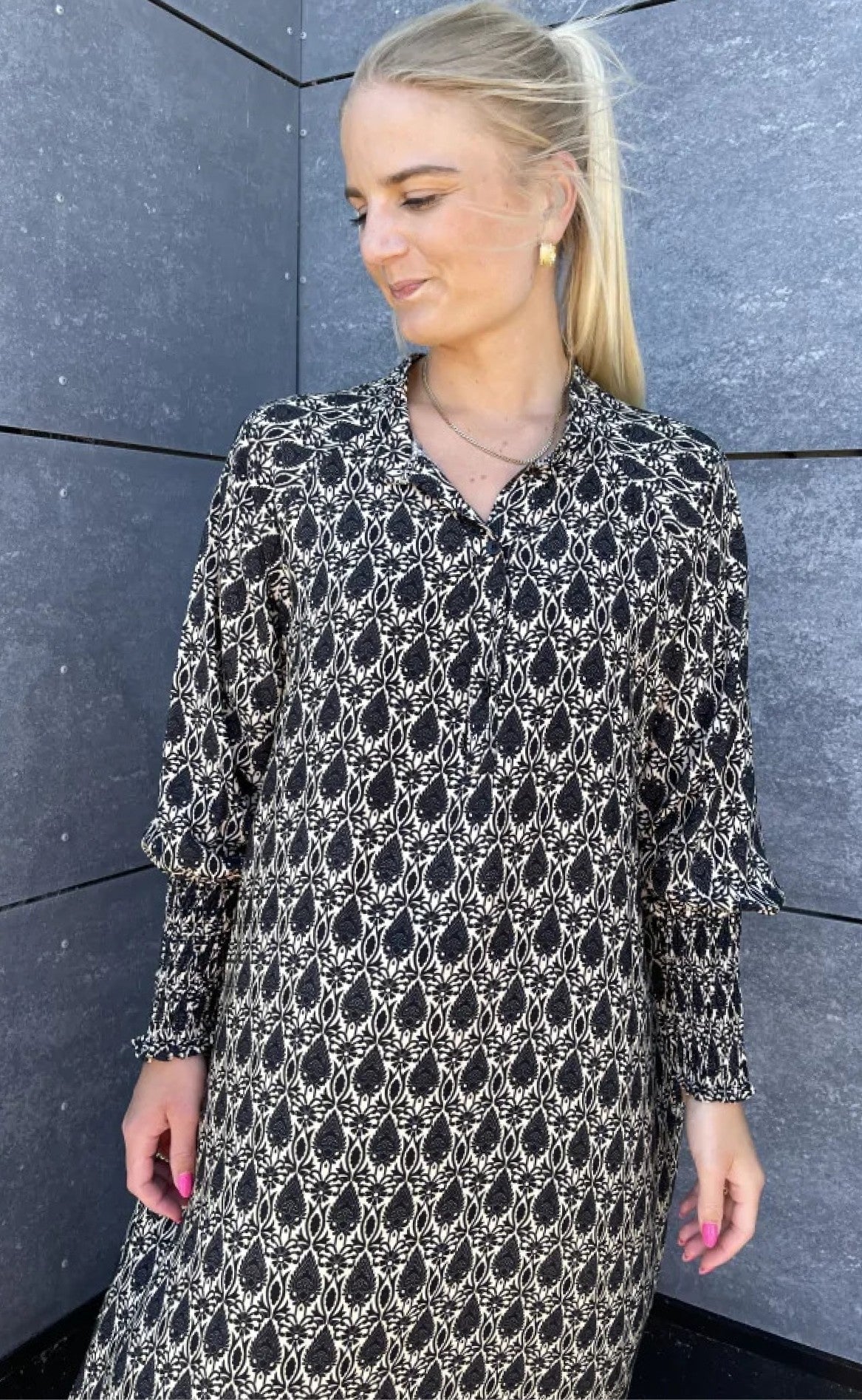 Marta Du Chateau Kjole - 5257 - Black