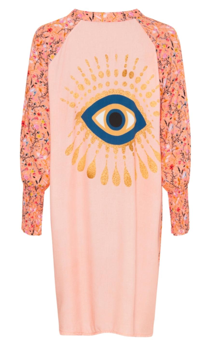 Marta Du Chateau Kjole - 5378 - Salmon Eye