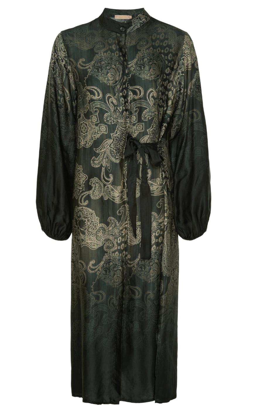 Marta Du Chateau Kjole - 5400 - Black Print