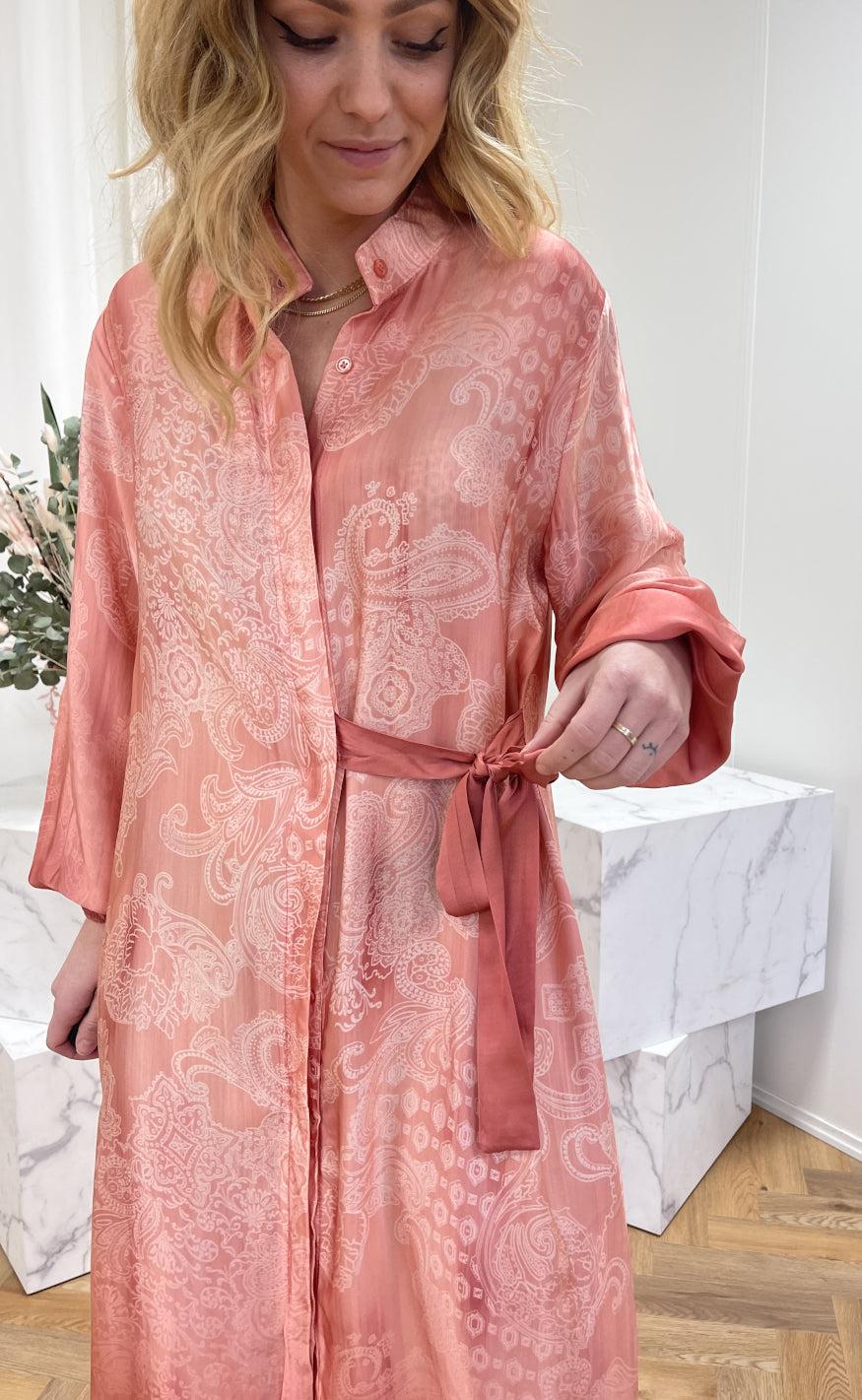 Marta Du Chateau Kjole - 5400 - Rosa Print