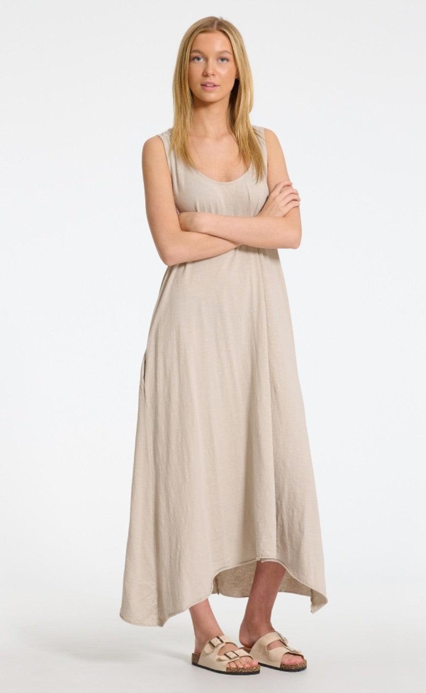 Marta Du Chateau Kjole - 6138 - Beige