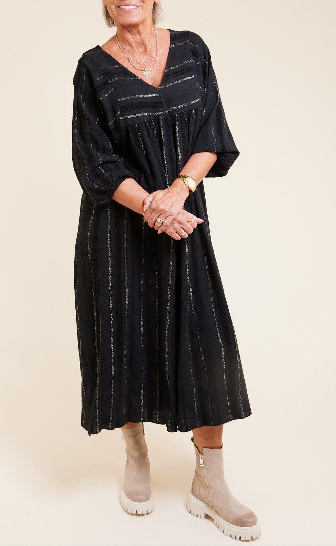 Marta Du Chateau Kjole - 87152 - Black