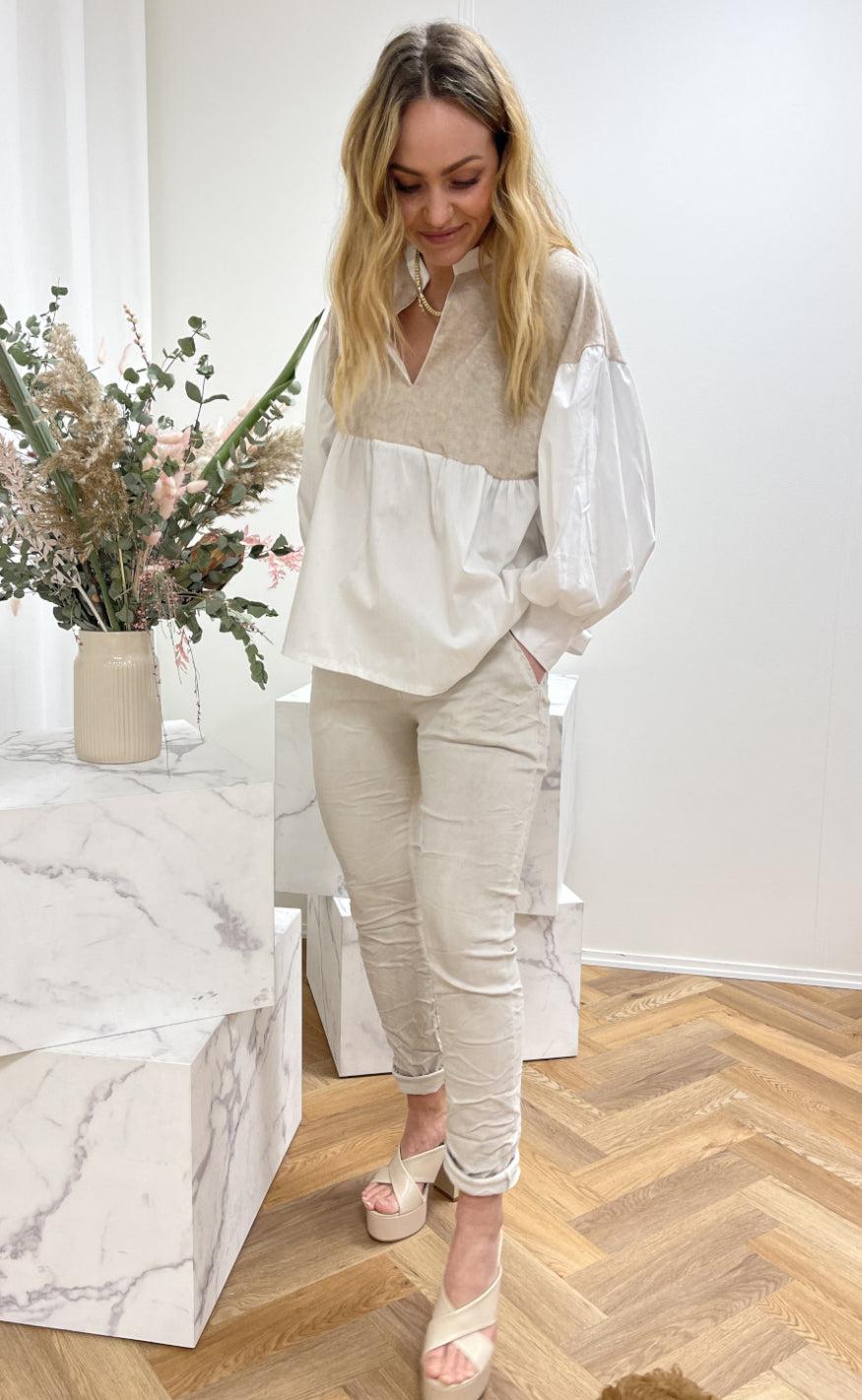 Marta Du Chateau Skjorte - 82010 - Beige