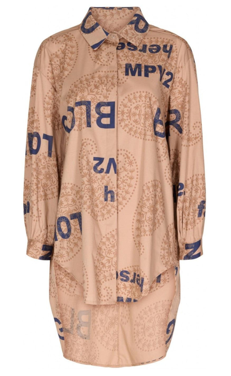 Marta Du Chateau Skjorte - YL83215 - Camel