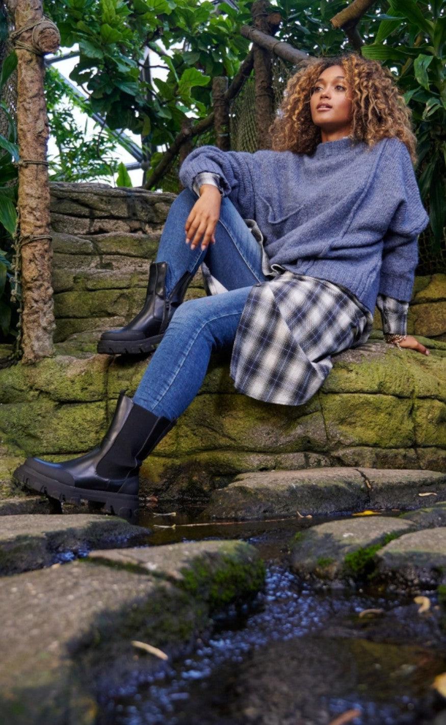 Marta Du Chateau Strik - 20855 - Jeans Blue