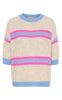 Marta Du Chateau Strik -  6127 - Beige/Fuchsia/Celeste