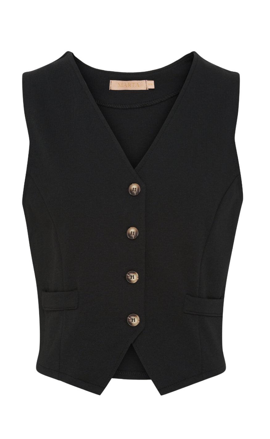 Marta Du Chateau Vest - 5812 - Black