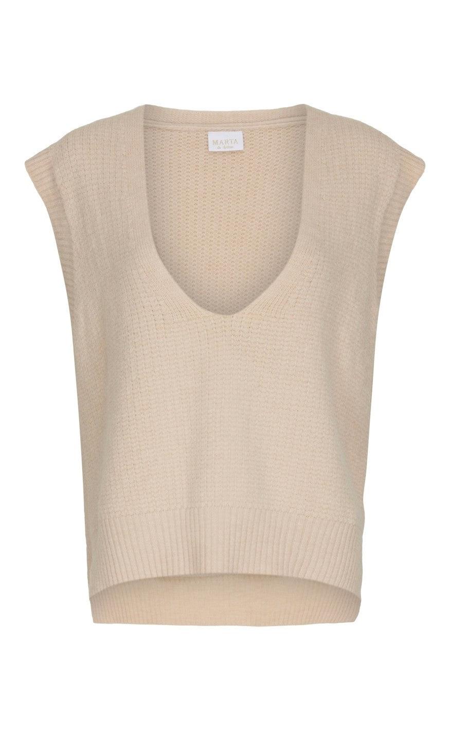 Marta Du Chateau Vest - M983 - Beige