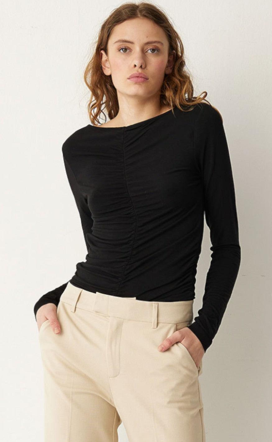 MbyM Bluse - Jeevan-M - Black