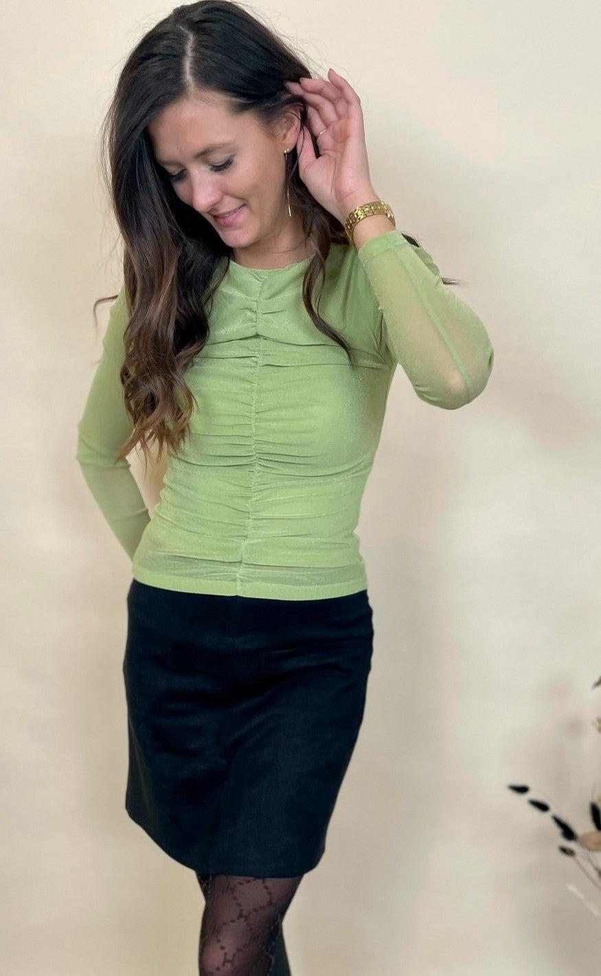 MbyM Bluse - Jeevan-M - Pear