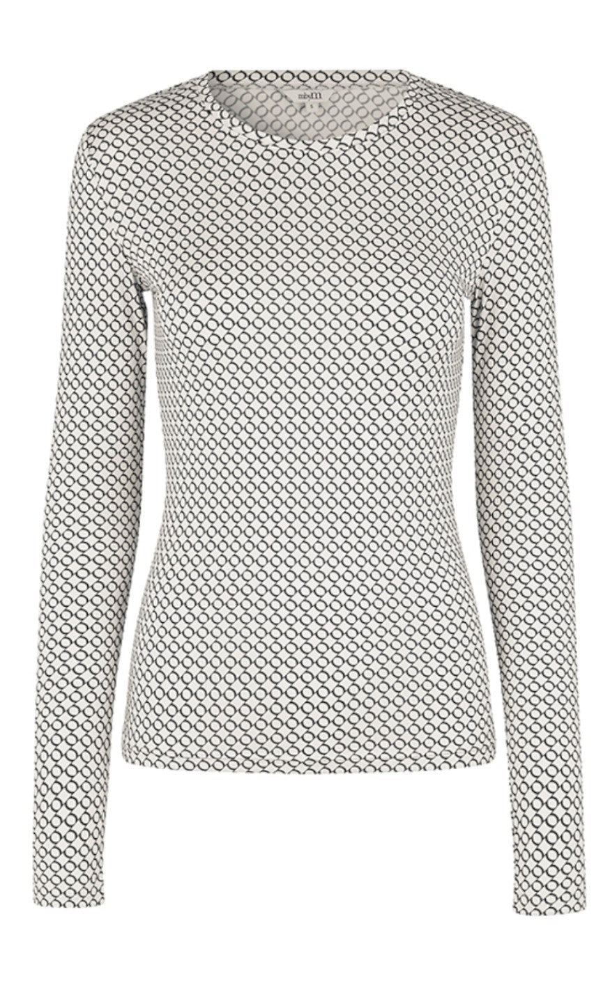 MbyM Bluse - Lilita - Kenzia Black White