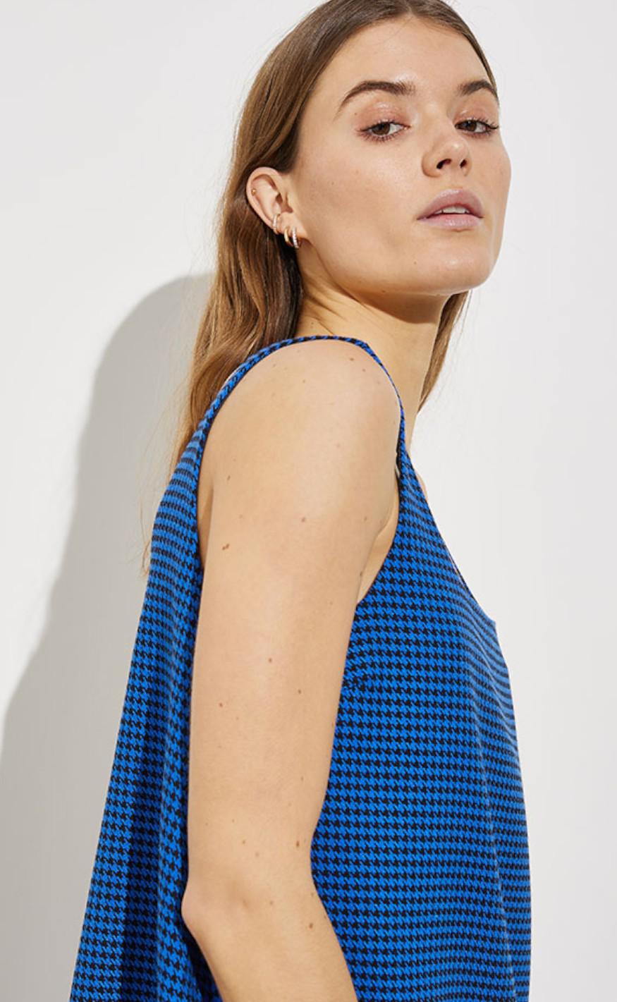 MbyM Kjole - Bellum - Black/Blue