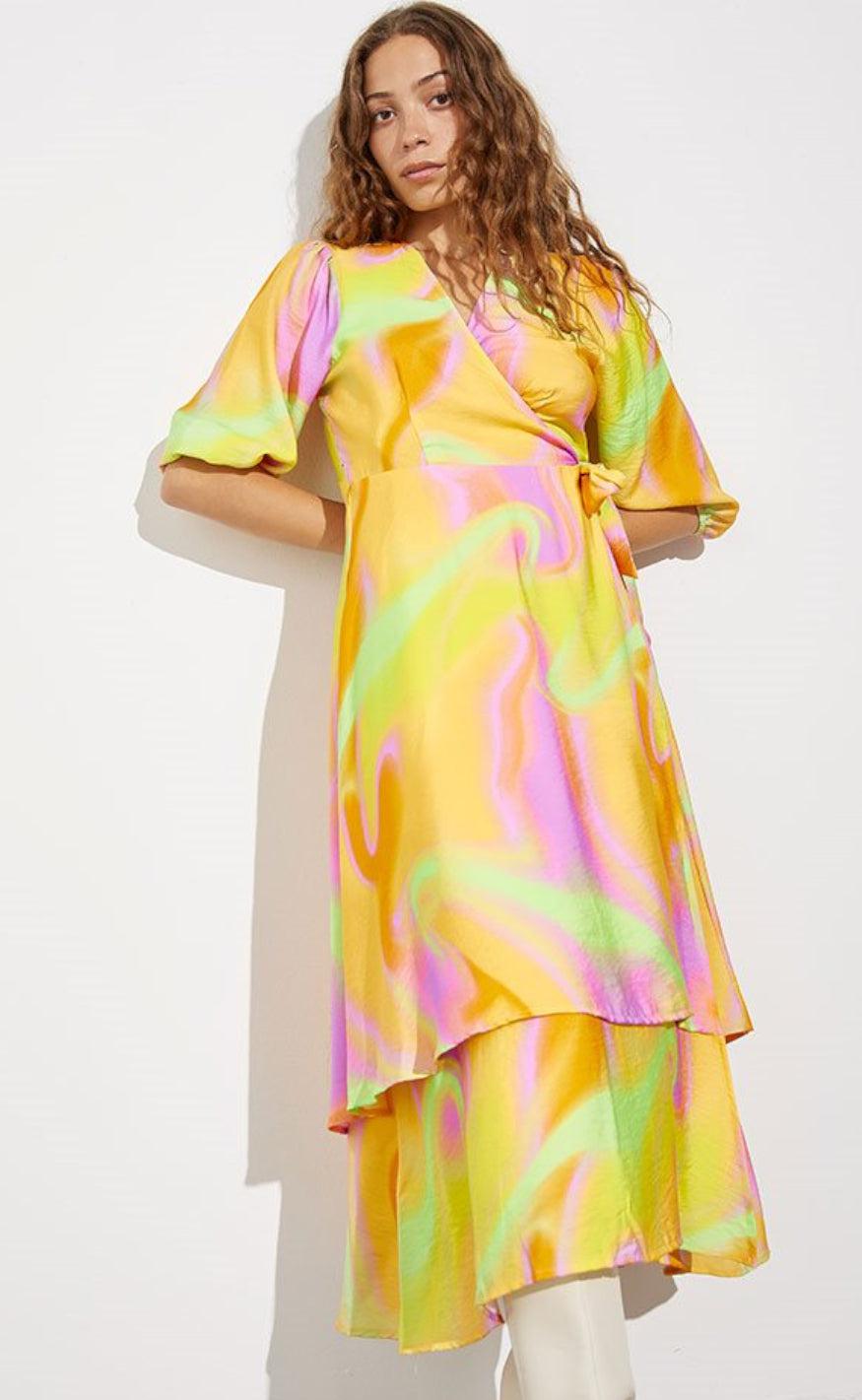 MbyM Kjole - Bibbi - Lune Print