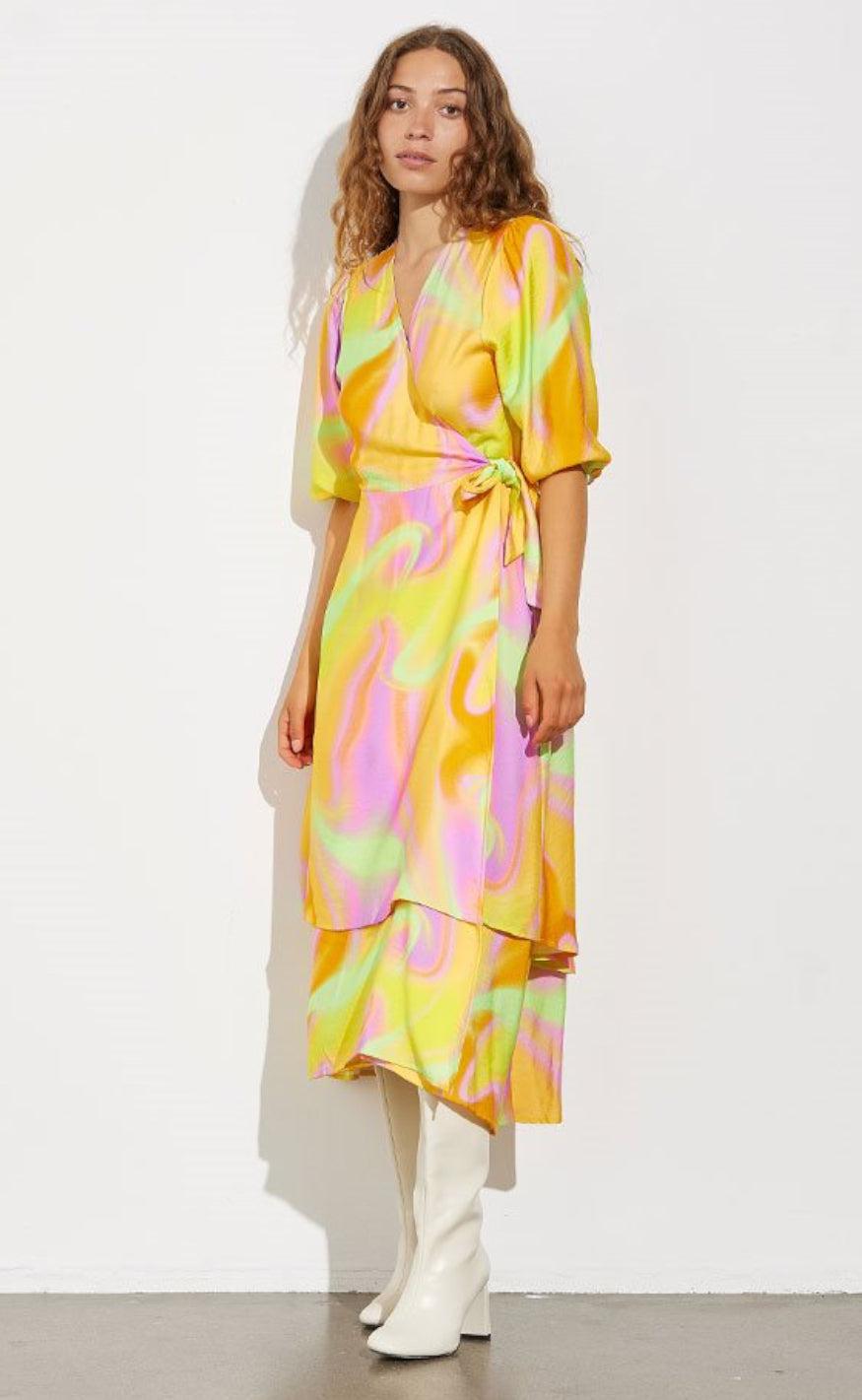 MbyM Kjole - Bibbi - Lune Print