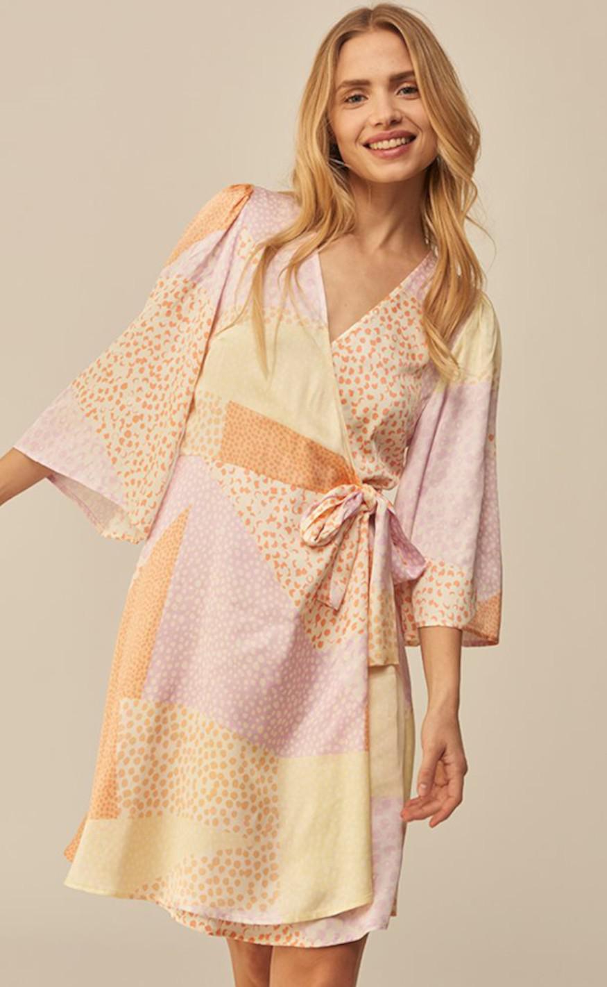 MbyM Kjole - Melika - Delmar Print