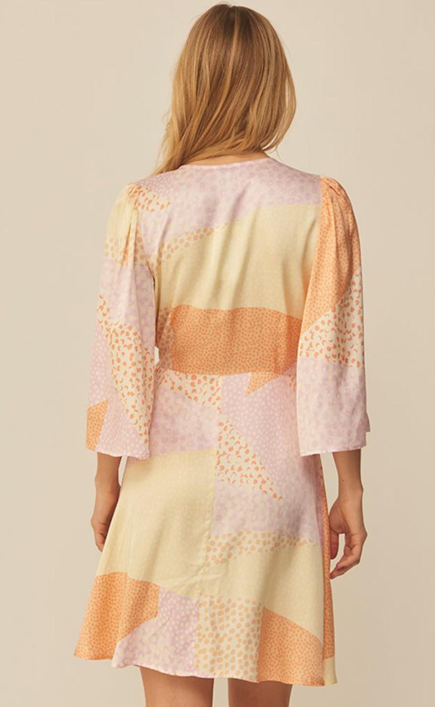 MbyM Kjole - Melika - Delmar Print