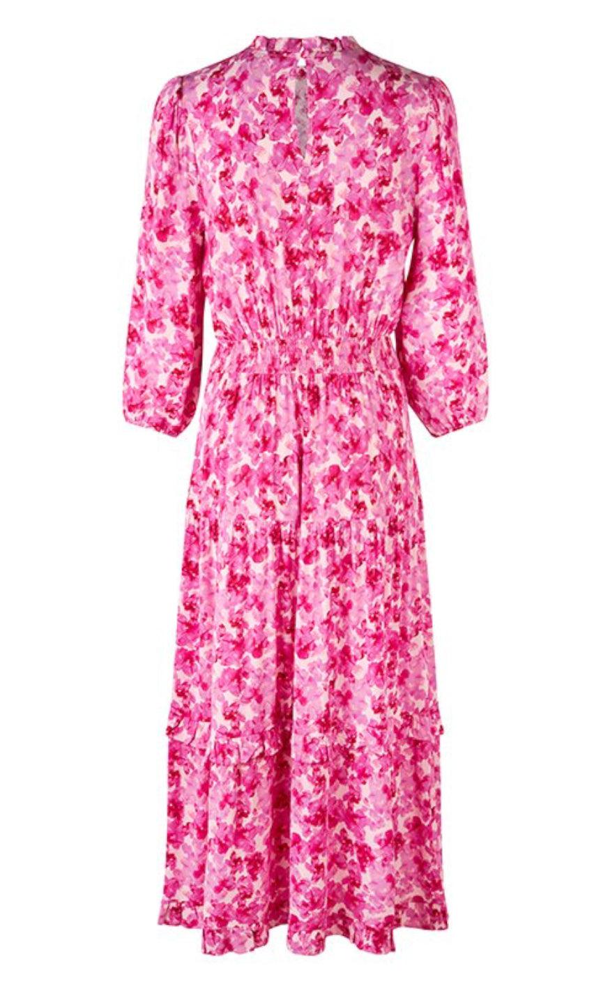MbyM Kjole - Shanaya - Nela Print Pink