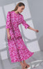 MbyM Kjole - Shanaya - Nela Print Pink