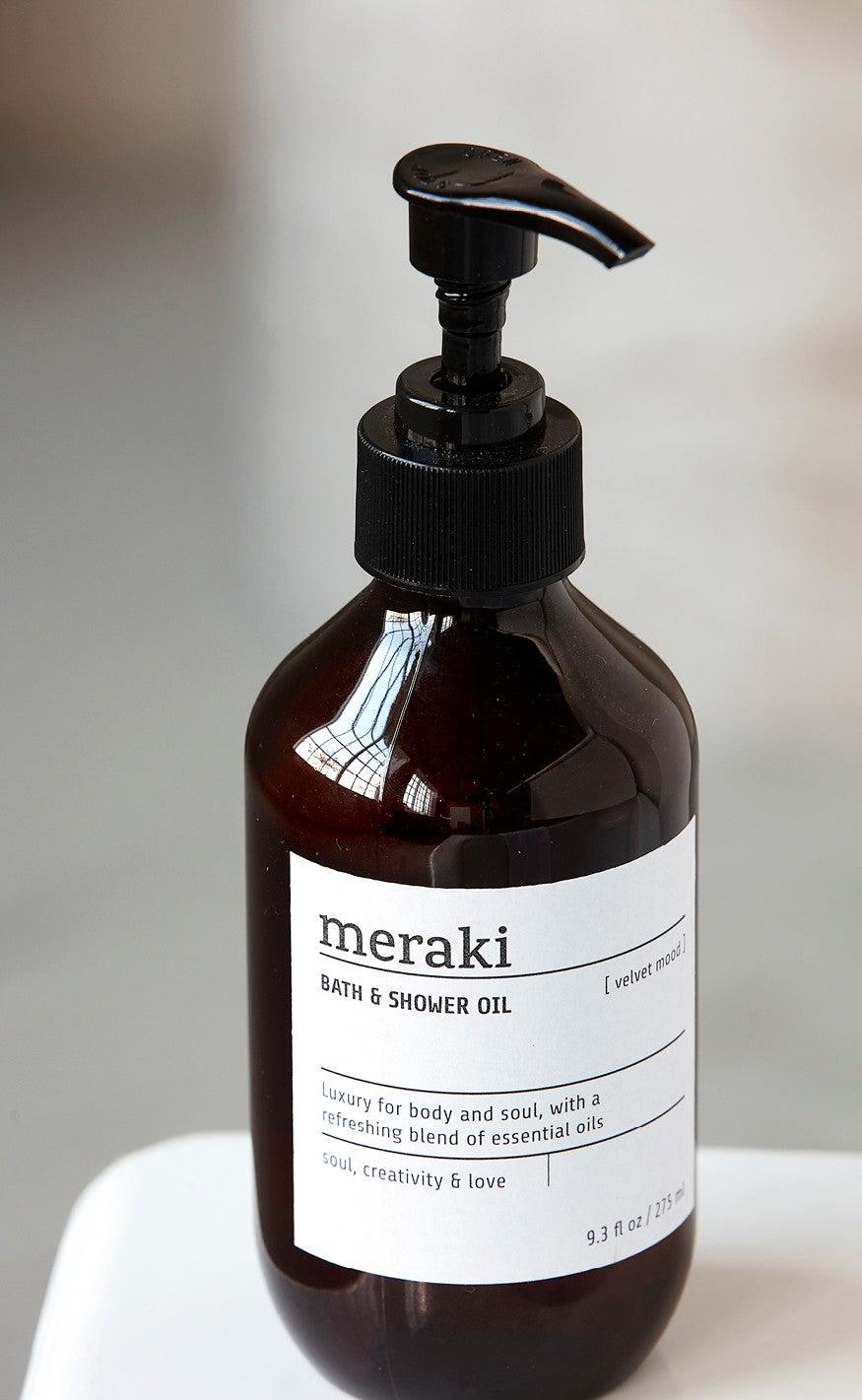 Meraki Bath & Shower Oil - Velvet Mood