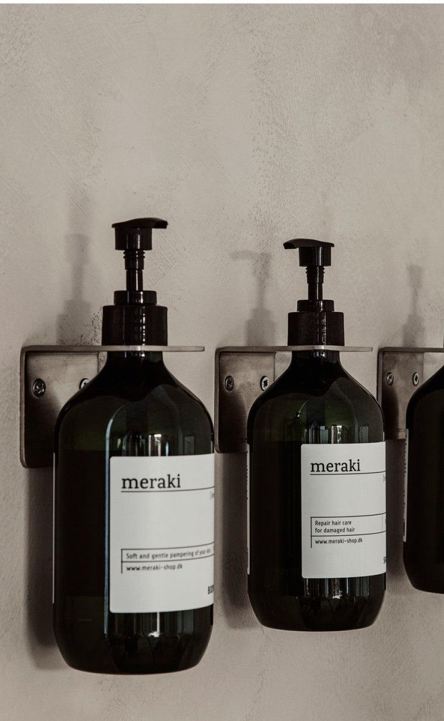 Meraki Vægophæng - Bottle Hanger - Børstet Sølv Finish