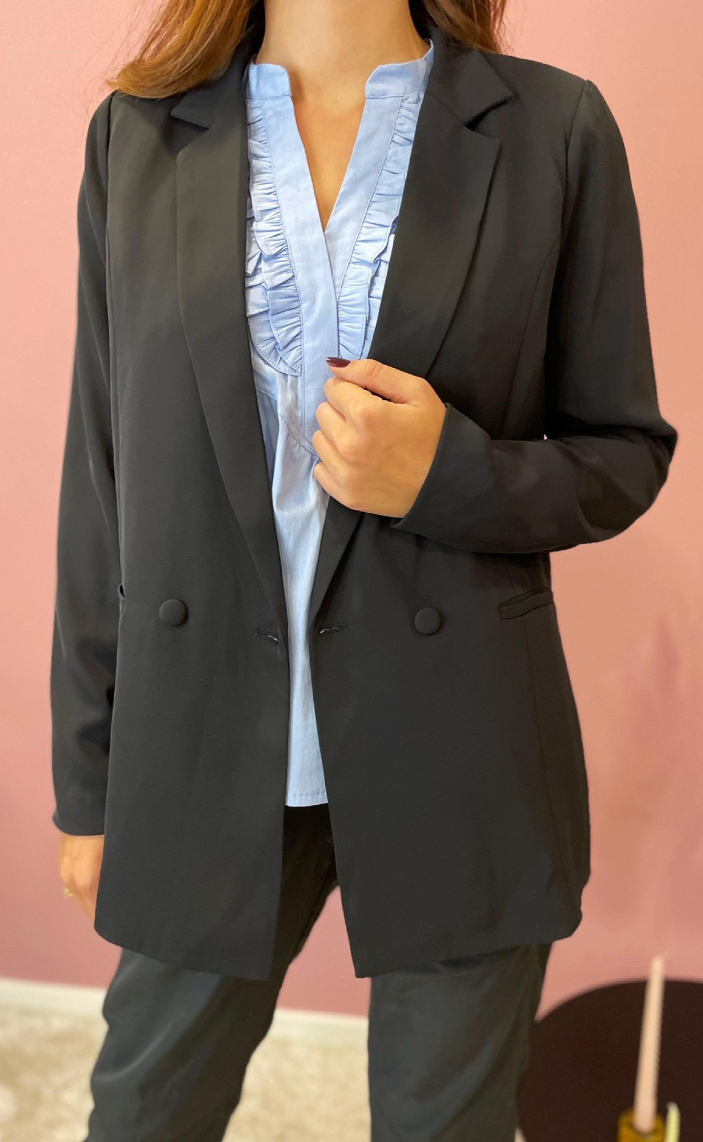 Neo Noir Blazer - Andy Soft Blazer - Black
