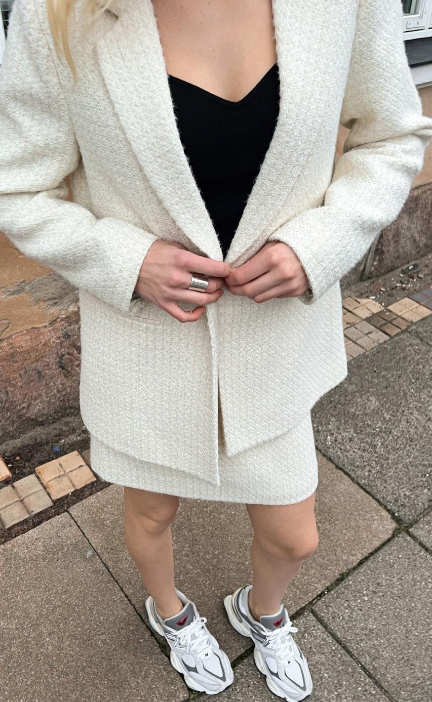 Neo Noir Blazer - Avery Check - Off White