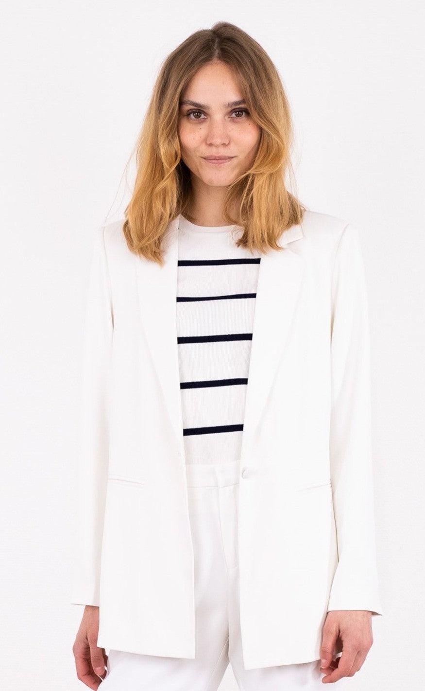 Neo Noir Blazer - Avery - White