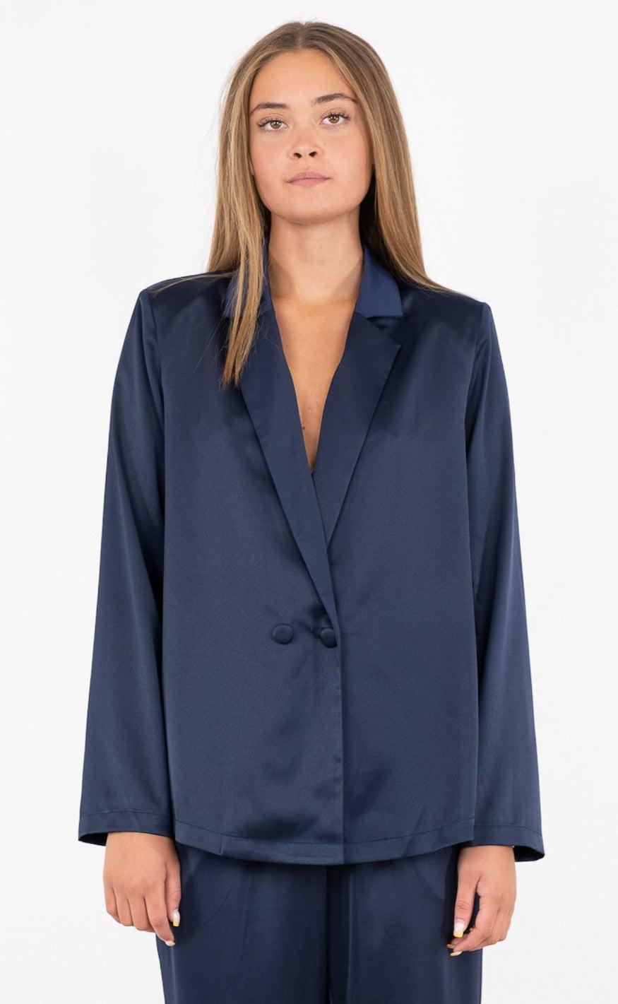 Neo Noir Blazer - LeeLou - Dark Navy