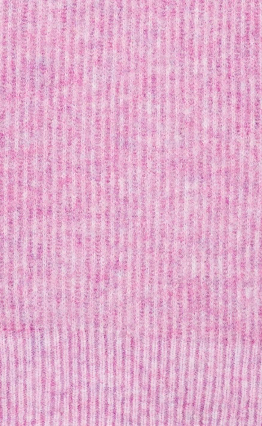 Neo Noir Bluse - Asli Knit - Fuchsia Melange