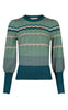 Neo Noir Bluse - Dary - Green