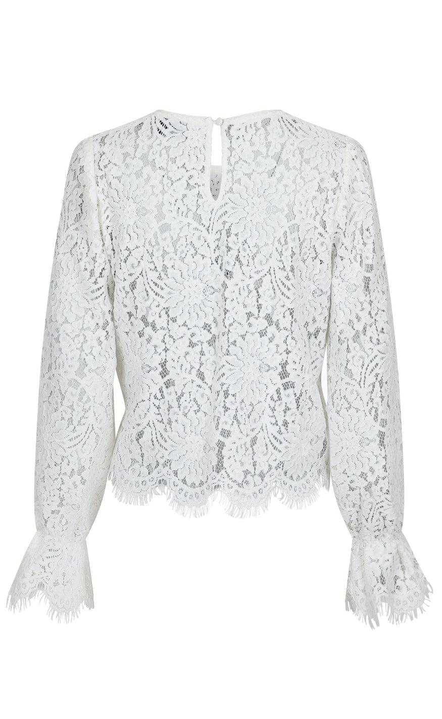 Neo Noir Bluse - Manuela - Creme