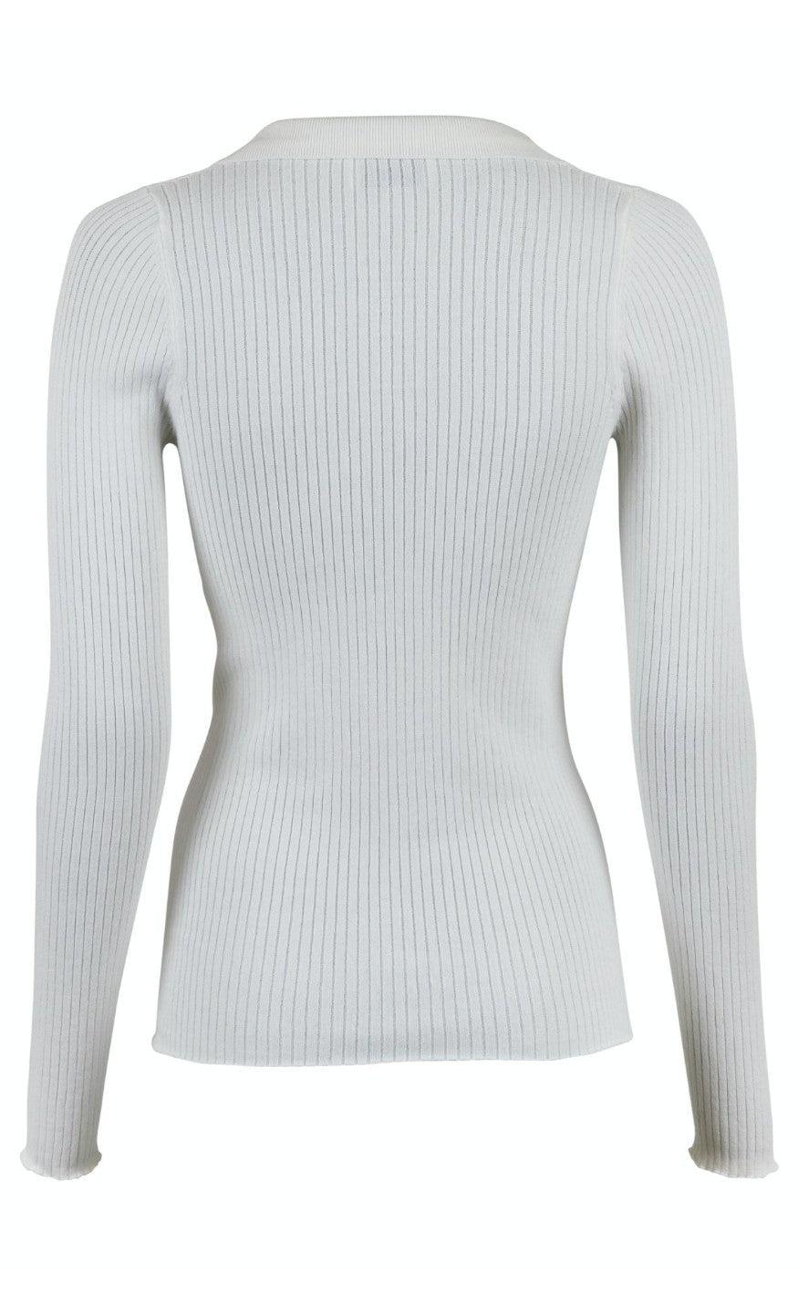 Neo Noir Bluse - Mily Knit - Off White
