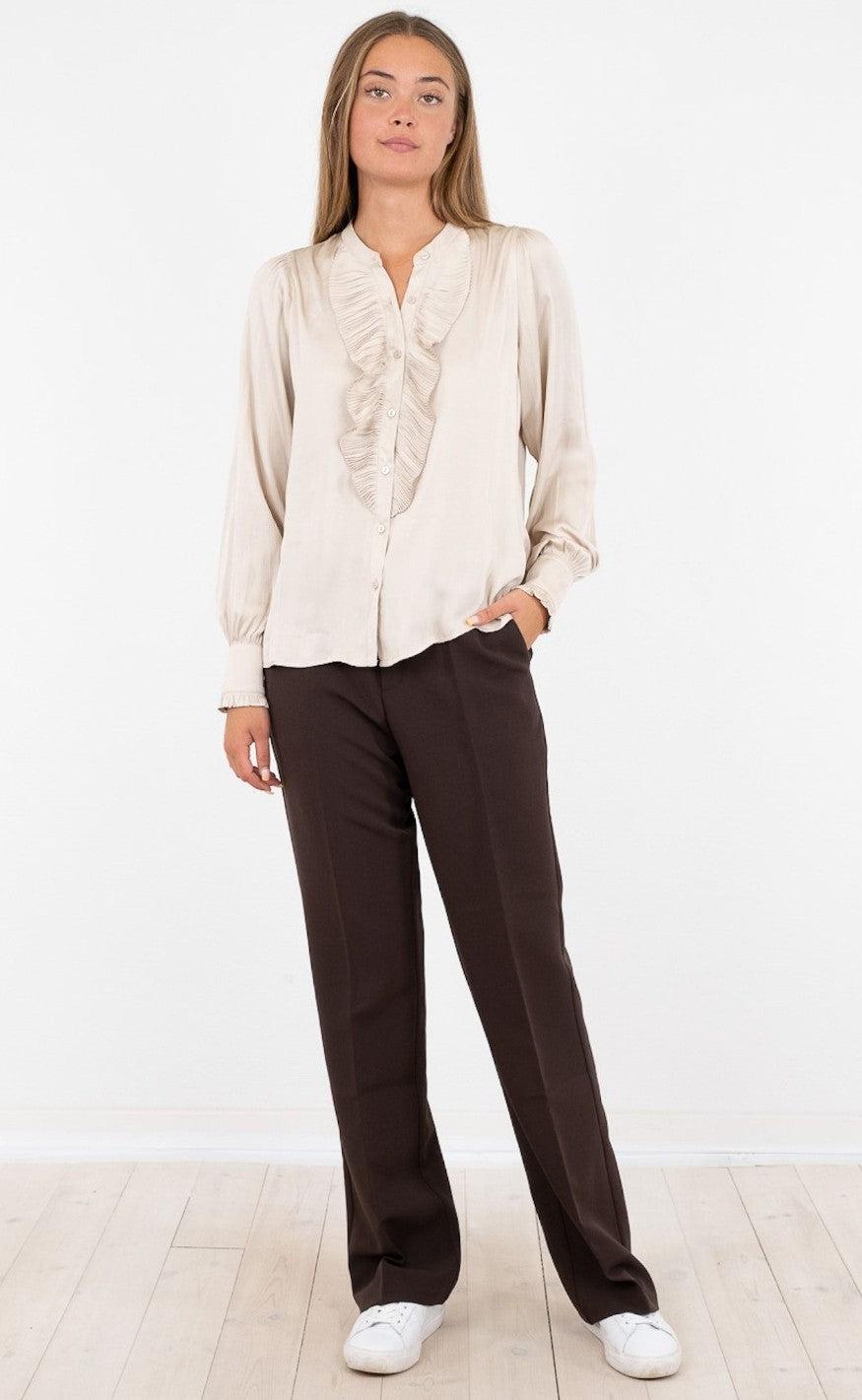 Neo Noir Bluse - Zola - Champagne