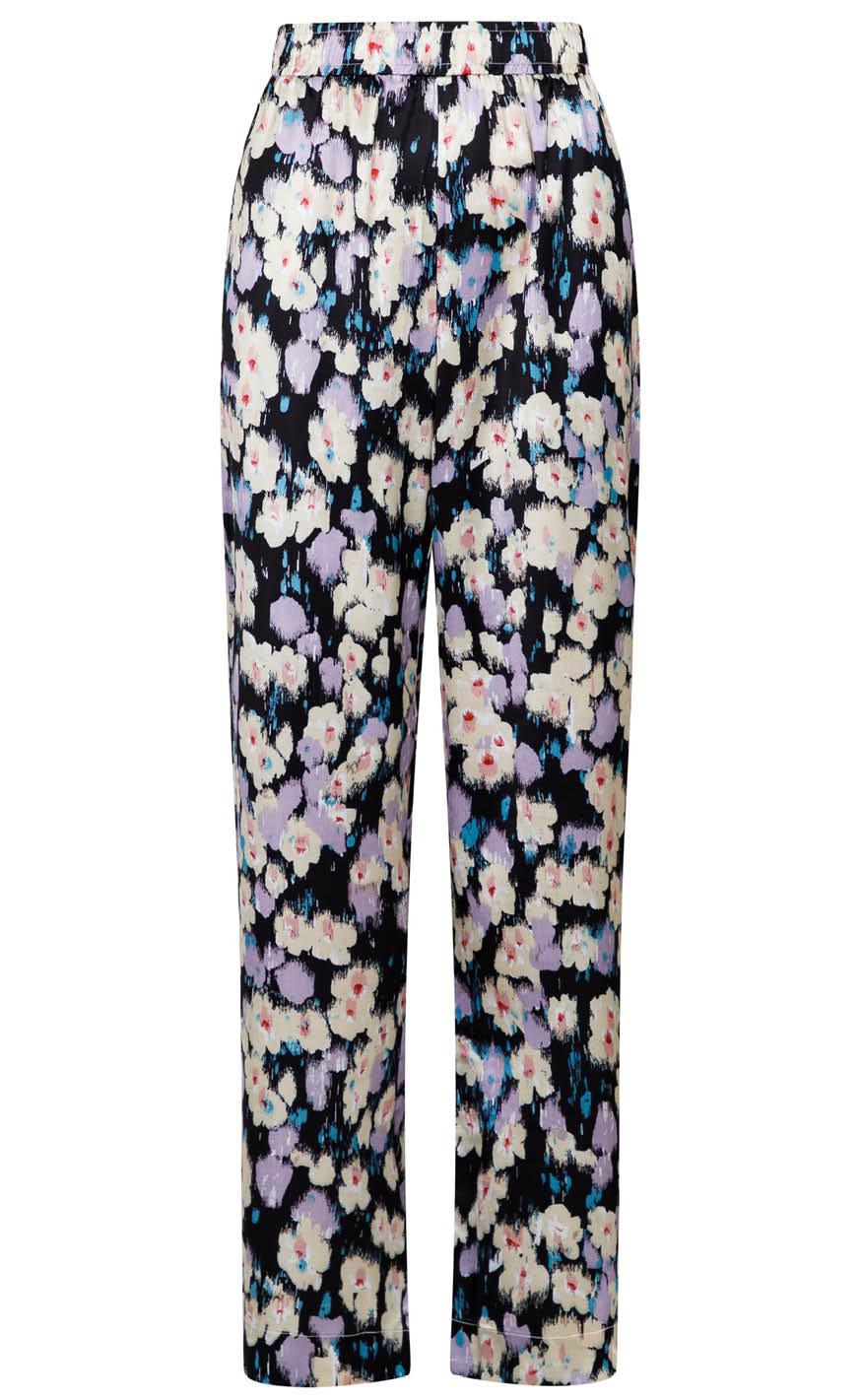 Neo Noir Bukser - Astra Graphic Botanica - Lavender