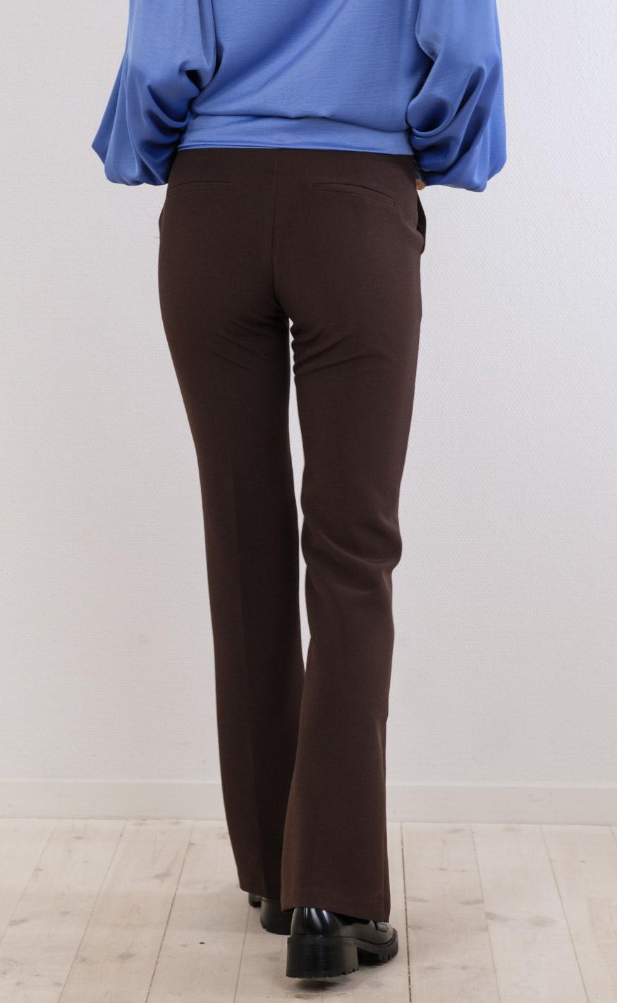 Neo Noir Bukser - Cassie - Chocolate Brown