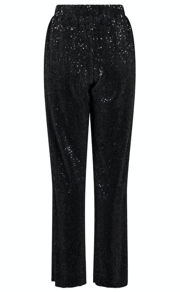 Neo Noir Bukser - Jona Glitter - Black