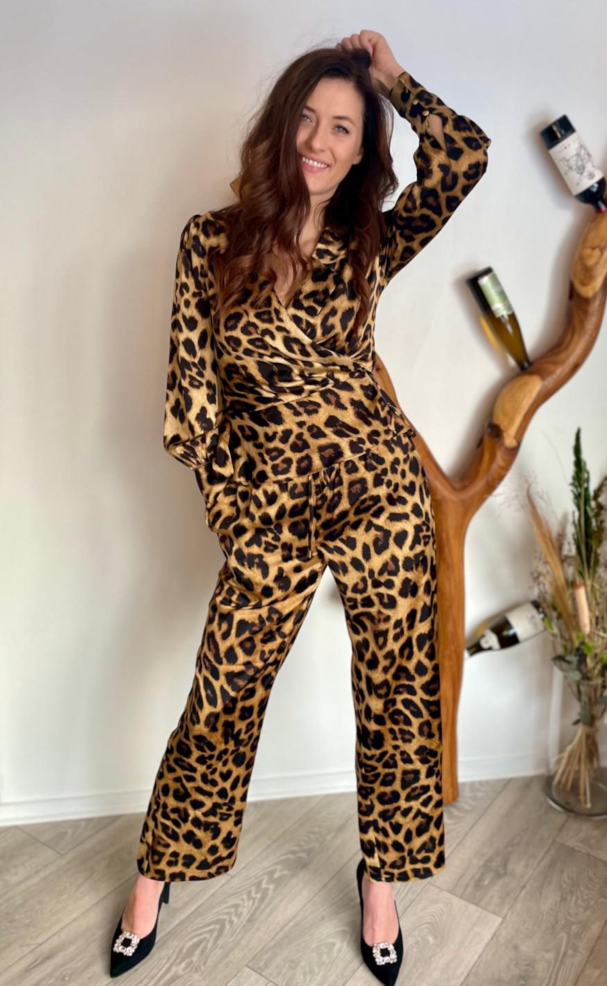 Neo Noir Bukser - Kuli Leo - Leopard