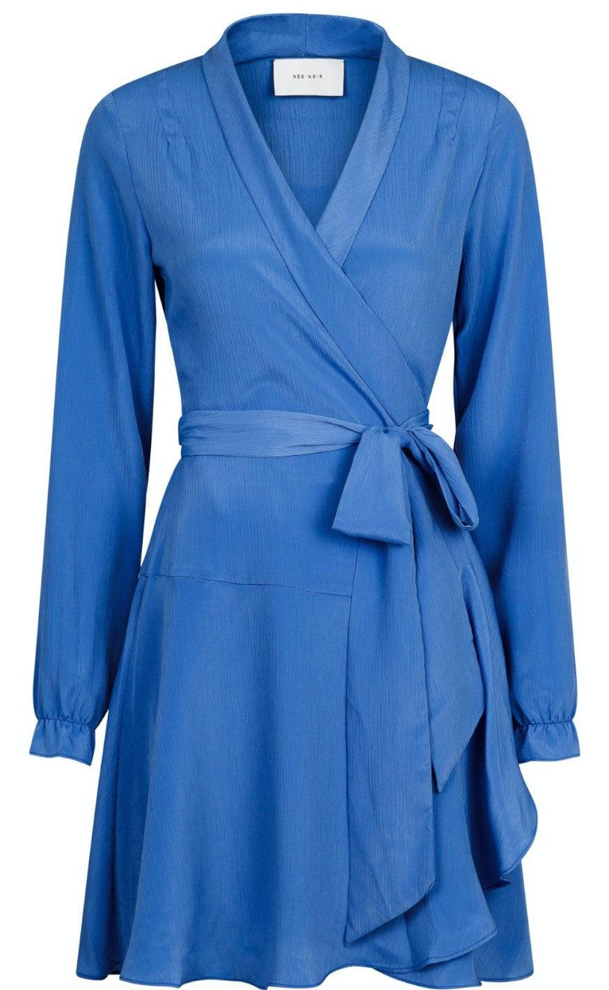 Neo Noir Dress - Kim - Blue