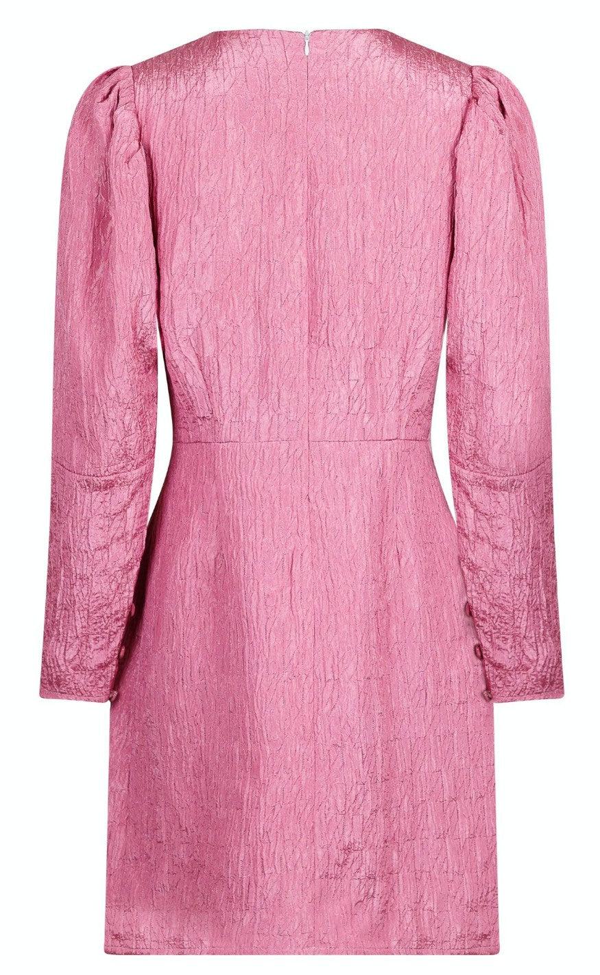 Neo Noir Kjole - Anne Structure - Pink